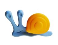  Snail Cabinet Knob 99 x 52mm Blue & Orange