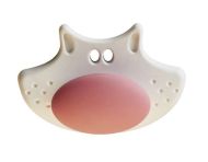  Koda Cabinet Knob 74 x 53mm White & Pink