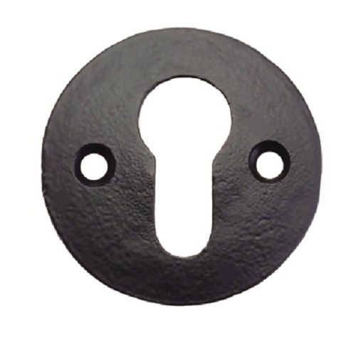  7108 Escutcheon Euro 50mm Diameter Antique Black