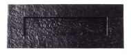  7124 Letter Plate 254x102mm Antique Black