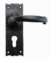 7140-EU Lever Furniture Euro 150mm Antique Black