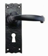  7140-WK Lever Furniture Lock 150mm Antique Black