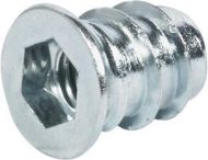 HAFELE 030.10.906 Screw In Sleeve M10 Thread Zinc Plated