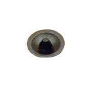 HAFELE 045.40.024 Screw Cover Cap 14mmd Press-Fit Grey