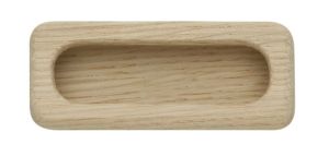 HAFELE 192.52.405 Flush Pull 94x40mm Oak