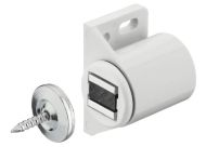 HAFELE 246.09.730 Magnetic Catch Adjustable White 3kg