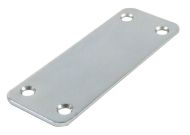 HAFELE 260.21.955 Flat Plate 98x36x2mm CSK Holes ZP