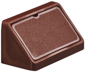 HAFELE 262.55.112 Corner Connector With Cap Dark Brown