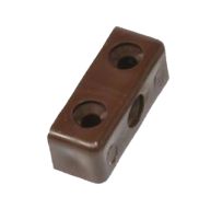 HAFELE 262.57.116 Modesty Block 1/2 Brown No Scr