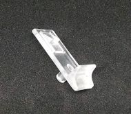 HAFELE 282.51.400 Shelf Retainer Plug 16mm Clear Plastic