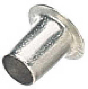 HAFELE 282.66.600 Shelf Support Sleeve 6.5mm Steel NP