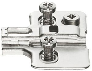 HAFELE 311.70.622 Smuso/metalla Qf Mounti Plate 2-pt 2mm Euro