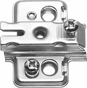 HAFELE 316.52.544 Mounting Plate 4mm NP