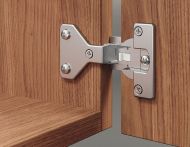 HAFELE 344.21.000 Aximat Exaxle Hinge 250d Overlay NP