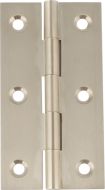 HAFELE 354.24.653 Sd Brass Butt Hinge 76x40x1.6mm SN