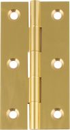 HAFELE 354.24.853 Sd Brass Butt Hinge 76x40x1.6mm PB