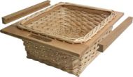 HAFELE 540.55.003 500mm Wicker Baskets Set