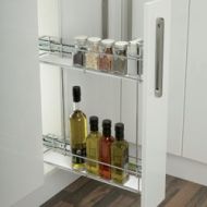 HAFELE 545.25.790 150mm Insert White Pk 2 White Acrylic