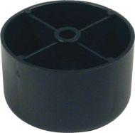 HAFELE 635.80.334 Orlita Glide Leg Pl Black 30mm
