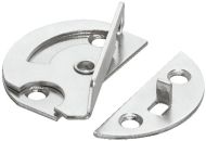HAFELE 642.48.921 Table Top Swivel Connector Galvanised