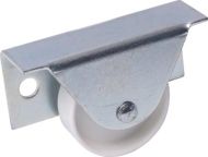 HAFELE 660.98.904 Bed Box Castor Galv/white 35mm