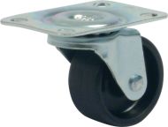HAFELE 662.03.852 Nylon Swivel Plate Castor 15kg 30mm ZP