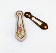 HEATHERLEY Escutcheons Chintz Rose White