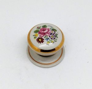 HEATHERLEY Wardrobe Knob 38mm Floral Chintz Iv