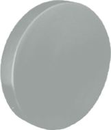 HEWI Escutcheon Blank (52x9) Stone Grey Nylon