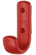 HEWI Single Coat Hook 75mm High Ruby Red