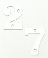  Numeral 50mm '8' Satin Aluminium
