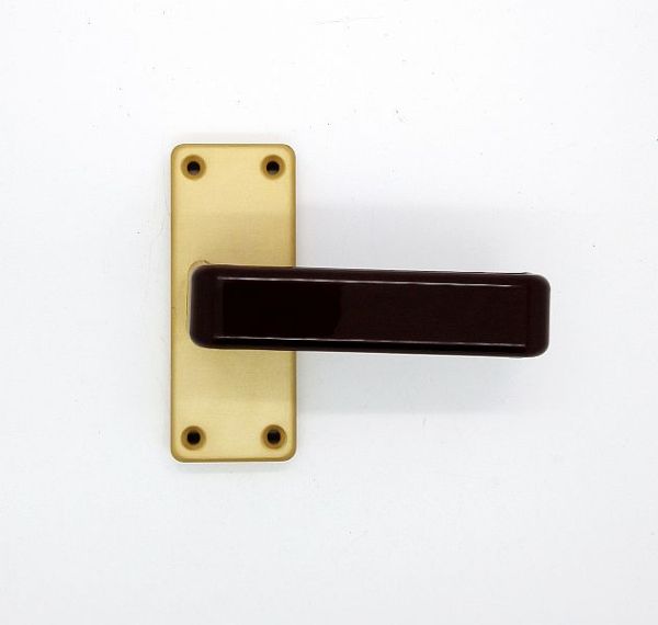KENRICK Lever Latch Furn Gold/brown