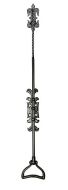 KIRKPATRICK 1053 DB1777 FITTED Bell Pull With 1777 Fitted Black