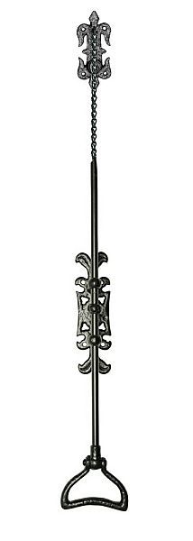KIRKPATRICK 1053 DB1777 FITTED Bell Pull With 1777 Fitted Black