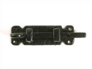 KIRKPATRICK 1547 DB Door Bolt Cranked 101mm Antique Black
