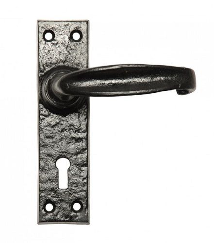 KIRKPATRICK 2440 WK Lever Lock Furniture Antique Black