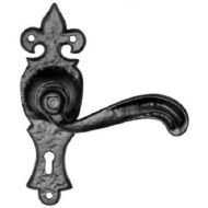 KIRKPATRICK 2442/LK 2442-WK Lever Lock Furniture Antique Black