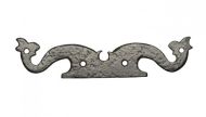 KIRKPATRICK 0939 Black Iron SNake Hinge 3.1/2 AB