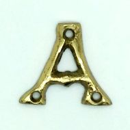 KIRKPATRICK B1976/A Letter 1.3/4 'a' Antique Brass