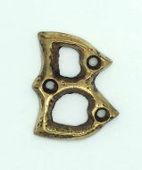 KIRKPATRICK B1976/B B1976/B Letter 1.3/4 'b' Antique Brass
