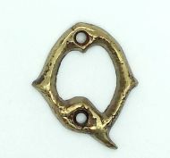 KIRKPATRICK B1976/Q B1976/Q Letter 1.3/4 'q' Antique Brass