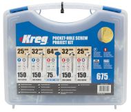 KREG SK03 SK03-INT Pocket Hole Screw Kit 675pc