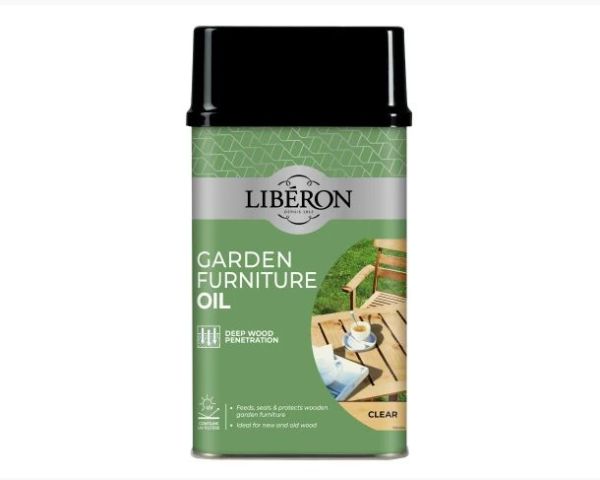 LIBERON Garden Furniture Oil Clear Satin/Gloss 500ml