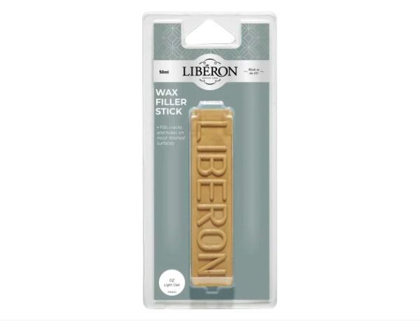 LIBERON Wax Filler Stick 50gm Light Oak