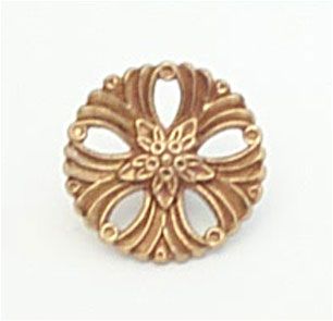 LILLY 8257/44PB Cupboard Knob 44mm PB