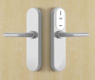  EM650U00IMW38 XS4 Mifare Ble Lever Wide 32-47mm White/SSS