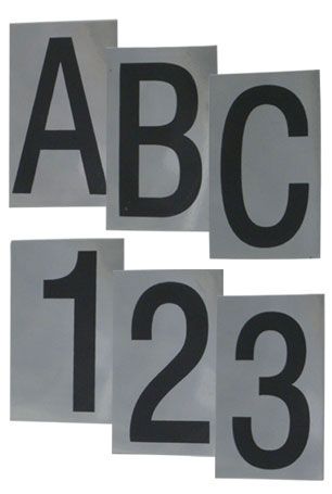  Letter 'd' 50mm Black On PC