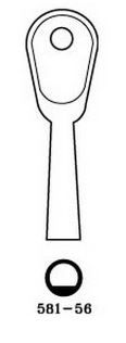  Era 581-56 Window Key