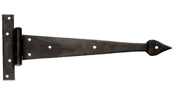  Tee Hinge Arrow Head 4in Beeswax