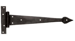  Tee Hinge Arrow Head 12in Beeswax